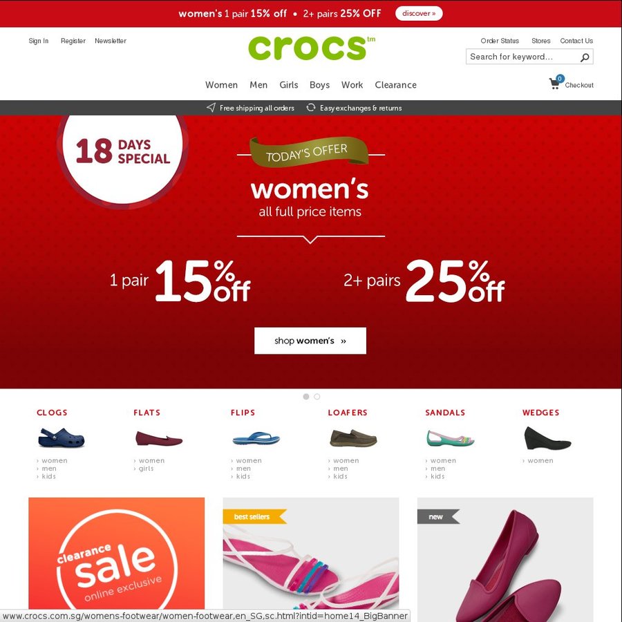 crocs ozbargain