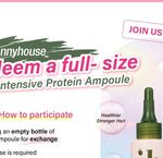 Free Full-Size Jenny House Intensive Protein Ampoule (Worth $20.50 in Exchange for Empty Bottle of Any Hair Ampoule @ Watsons