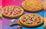 3 Regular Pizzas for $29 (U.P. $74.70) at Domino's Pizza via Fave
