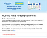 Free Mustela Minis @ Kiddy Palace Outlets