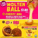 2x Motel Cheezy BBQ Balls + Fries for $4.90 at Shake Shake In A Tub
