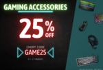 25% off Gaming Accessories at Cash Converters