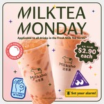 Fresh Milk Tea Series Drink for $2.90 (U.P. $3.80) at Milksha [Mondays]