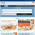 ZUJI Singapore 8% off Hotel Booking Coupon Code for 2017 Q1