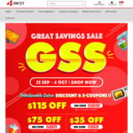 BEST Denki Singapore Great Savings Sale $115 off $1800 SITEWIDE