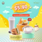 4 Items (Choose Between Classic Soy Milk, Classic Beancurd or Pancakes) for $5.90 [U.P. $8.80] at Mr Bean