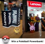 Win 1 of 5 PokeBall Power Banks (Valued at $49) from Lenovo