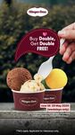 1 for 1 Double Scoops at Häagen-Dazs (Weekdays)