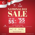 Up to 55% off from over 100 Luxury Brands at Valiram