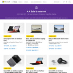 Up to 20% off Surface Devices @ Microsoft