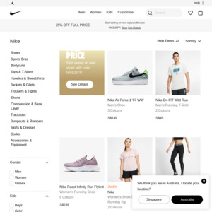 nike discount singapore