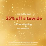 25% off Sitewide Plus Free Shipping ($59 Min Spend) at H&M