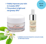 Free Revitalising Moisturiser Cream (5g) + 1 No.1 Skin Brightening Booster (3ml) Sample from Snowperk