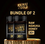 Bundle of 2 MGO 30+ New Zealand Kaimai Gold Raw Manuka Honey 500g $19.90 + $1.99 Delivery @ Good Lady Via Qoo10