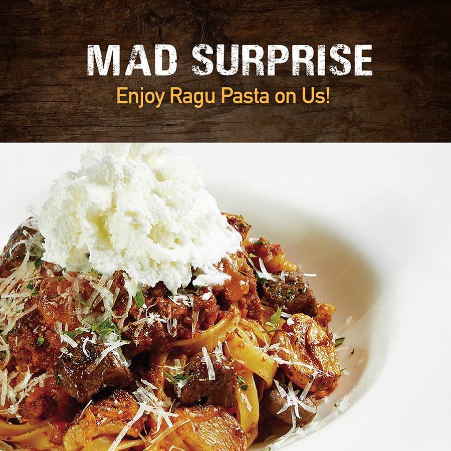 Free Ragu Steak Fettuccine 10 Minimum Spend At Mad For Garlic Facebook Required Cheapcheaplah