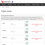 Singapore to Brisbane $507 Direct Non-Stop Return on Qantas/Emirates