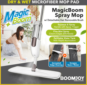 Boomjoy MagicBoom Spray Mop $9.90 + $1.99 Delivery @ Boomjoy via Qoo10