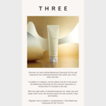 Free 7-Day Balancing Cleansing Oil Gel Trial Kit from THREE (Collect In-Store)