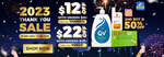 $12 off ($85 Min Spend) or $22 off ($132 Min Spend) Sitewide at Watsons