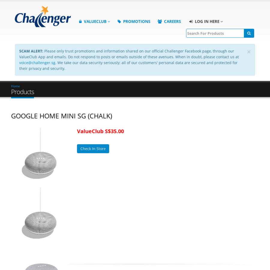 google home mini challenger