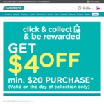 Bonus 4 Off 20 Minimum Spend Coupon After Placing Same Day Click Collect Orders From Watsons Cheapcheaplah