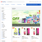 $5 off ($30 Min Spend) on Participating Kao Products at FairPrice On