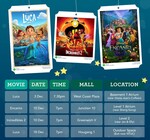 Free Movie Screenings (Luca, Encanto, Incredibles 2), Popcorn and Candy Floss @ Far East Malls