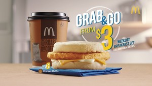 McDonald's Breakfast - Grab & Go Sets from $3