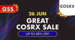 $3 off ($50 Min Spend) or $7 off ($100 Min Spend) at COSRX via Shopee