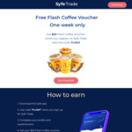 Sign Up to Syfe, Get a Free $20 Flash Coffee Voucher