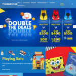 Timezone: $100 Game Credits for $50 or $200 Game Credits + 500 E-Tickets for $100 or $400 Game Credits + 1200 E-Tickets for $200