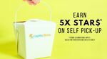 5x STAR$ on Self Pickup Orders at Capita3Eats