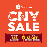 10% Shopee Coins Cashback ($20 or $50 Min Spend) Sitewide at Shopee