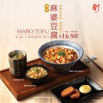 Mabo Tofu Ramen 4 In 1 Set for $16.90 at Sō