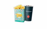 Regular Popcorn & Drink Combo for $5.80 (U.P. $9.50) at Golden Village via Fave