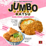 Free Jumbo Size Upgrade on Tonkatsu Ramen ($18.80++) & Katsu Don ($20.10++) at TAMPOPO