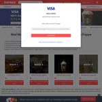 Shopback x Visa - 100% Cashback for Mocha Frappe (Capped at $7) @ Starbucks via Foodpanda