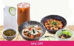 La Mian with Side Dish and Drink for $9.80 (U.P. $14.80) at Delibowl Group via Fave