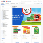 $15 off ($128 Min Spend) on Participating Nestle Products at FairPrice On