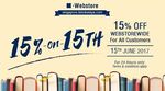 15% Off Storewide at Kinokuniya Webstore
