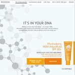 Free Samples of Photoderm MAX Aquafluid SPF 50+ Sunscreen (2x 2mL) from Bioderma (Facebook Required)