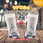 1 for 1 Pearly Soya Milk $2.40 for 2 (U.P. $4.80) For Redemption 10-23 Dec @ Mr Bean (All Outlets) via qoo10