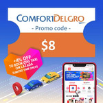 $8 ComfortDelGro Promo Code for $7.35 at Lazada