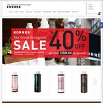 Korres The Great Singapore Sale - 40% off Store Wide