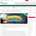 Win 1 of 45,000 Instant Win Cash Prizes (from £0.10 to £100) from TopCashBack UK