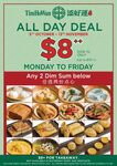 Tim Ho Wan Weekday All-Day Dim Sum Deal, $8++ for Any 2 Selected Dim Sum Items
