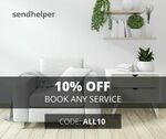 10% off Any Service at SendHelper