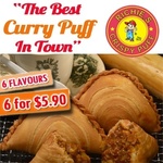 qoo10 - $2 for 2, $5.90 for 6, $9.80 for 10 Curry Puffs @ Richie's Curry Puff Jurong East & West