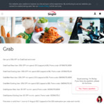 50% off ($10 Min Spend) or 30% off ($20 Min Spend) at GrabFood/GrabMart, up to $5 off at GrabExpress (from Singtel)