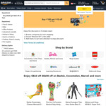 Spend $100 on Toys, Get $10 off at Amazon SG